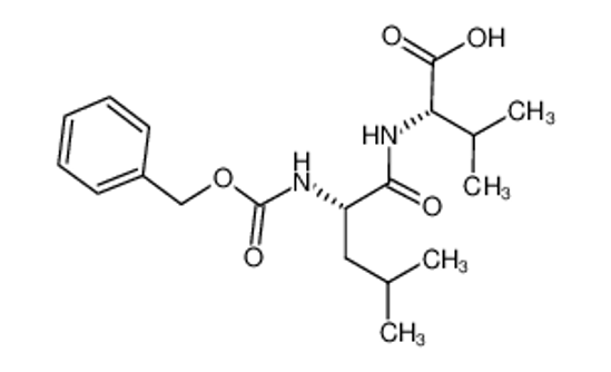Picture of 3-methyl-2-[[4-methyl-2-(phenylmethoxycarbonylamino)pentanoyl]amino]butanoic acid