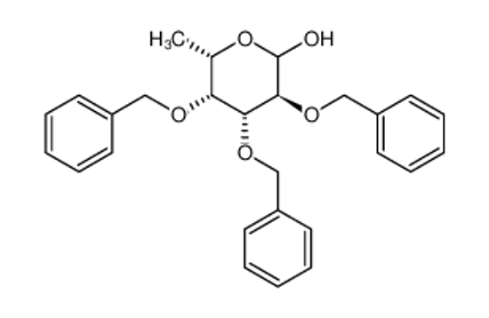 Picture of 2,3,4-TRI-O-BENZYL-L-FUCOPYRANOSE