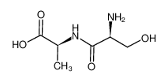 Picture of (2S)-2-[[(2S)-2-amino-3-hydroxypropanoyl]amino]propanoic acid