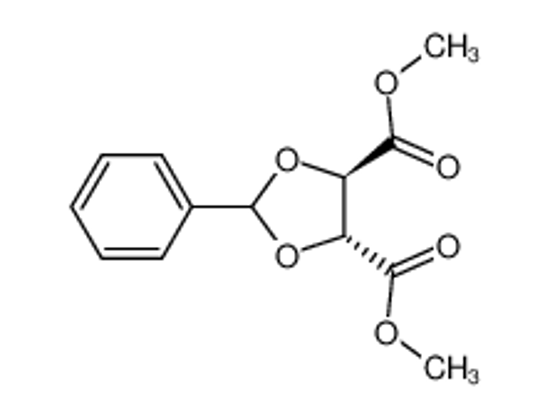 Picture of (-)-DIMETHYL 2,3-O-BENZYLIDENE-L-TARTRATE