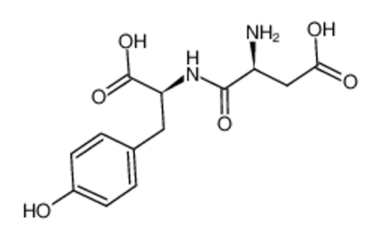 Picture of (3S)-3-amino-4-[[(1S)-1-carboxy-2-(4-hydroxyphenyl)ethyl]amino]-4-oxobutanoic acid