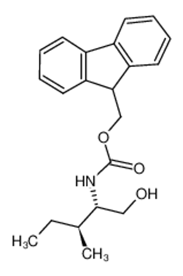 Imagem de 9H-fluoren-9-ylmethyl N-[(2S,3S)-1-hydroxy-3-methylpentan-2-yl]carbamate