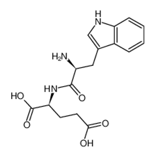 Picture of 2-[[2-amino-3-(1H-indol-3-yl)propanoyl]amino]pentanedioic acid