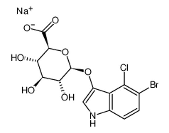 Picture of 5-BROMO-4-CHLORO-3-INDOLYL β-D-GLUCURONIDE SODIUM SALT