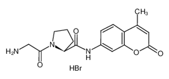 Picture of Gly-Pro-7-amido-4-methylcoumarin hydrobromide