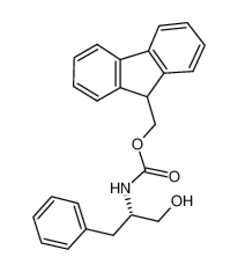 Picture of 9H-fluoren-9-ylmethyl N-[(2S)-1-hydroxy-3-phenylpropan-2-yl]carbamate