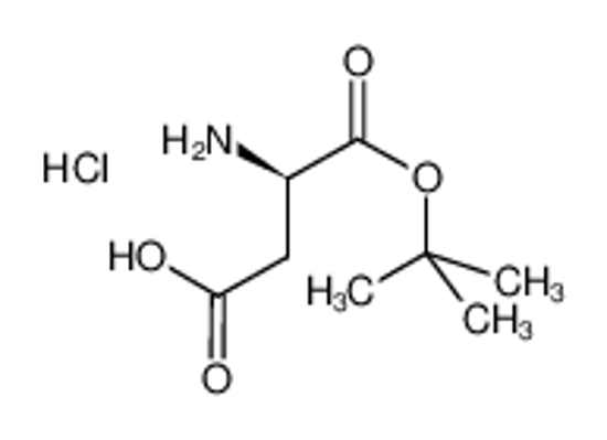 Picture of 3-amino-4-[(2-methylpropan-2-yl)oxy]-4-oxobutanoic acid,hydrochloride