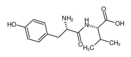 Picture of 2-[[2-amino-3-(4-hydroxyphenyl)propanoyl]amino]-3-methylbutanoic acid