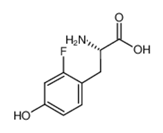 Picture of (2S)-2-amino-3-(2-fluoro-4-hydroxyphenyl)propanoic acid