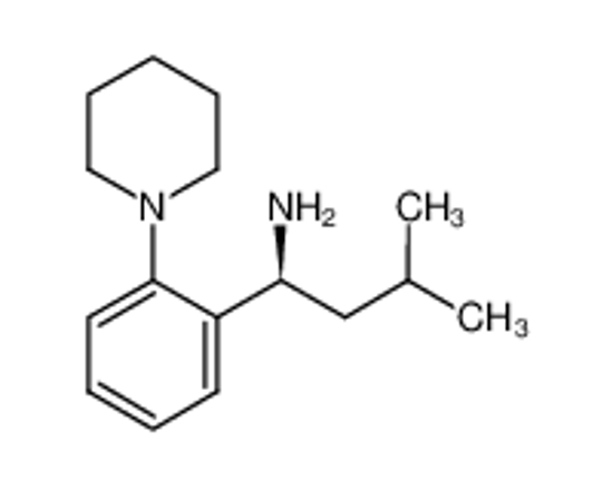 Imagem de (1S)-3-methyl-1-(2-piperidin-1-ylphenyl)butan-1-amine