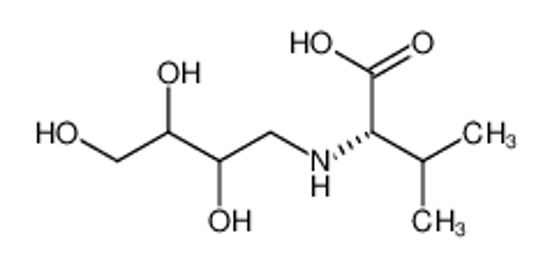 Picture of (2S)-3-methyl-2-(2,3,4-trihydroxybutylamino)butanoic acid
