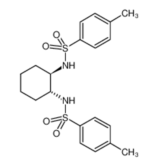 Picture of 4-methyl-N-[(1R,2R)-2-[(4-methylphenyl)sulfonylamino]cyclohexyl]benzenesulfonamide