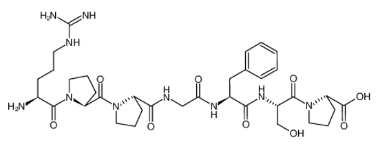 Picture of H-ARG-PRO-PRO-GLY-PHE-SER-PRO-OH ACETATE SALT