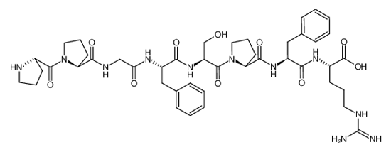Изображение 5-(diaminomethylideneamino)-2-[[2-[[1-[3-hydroxy-2-[[3-phenyl-2-[[2-[[1-(pyrrolidine-2-carbonyl)pyrrolidine-2-carbonyl]amino]acetyl]amino]propanoyl]amino]propanoyl]pyrrolidine-2-carbonyl]amino]-3-phenylpropanoyl]amino]pentanoic acid