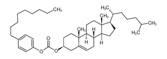 Picture of [2-[10,13-dimethyl-17-(6-methylheptan-2-yl)-2,3,4,7,8,9,11,12,14,15,16,17-dodecahydro-1H-cyclopenta[a]phenanthren-3-yl]-4-nonylphenyl] hydrogen carbonate