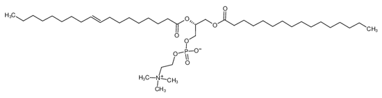 Picture of 2-Oleoyl-1-palmitoyl-sn-glycero-3-phosphocholine