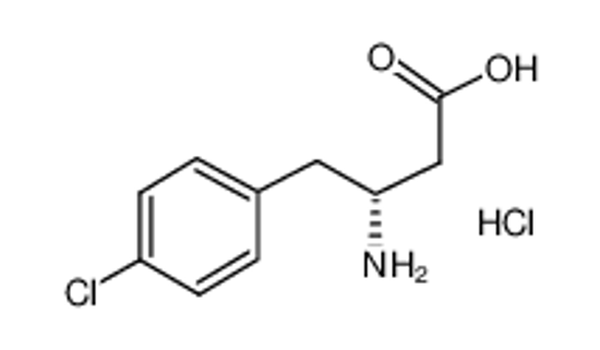 Picture of (3R)-3-amino-4-(4-chlorophenyl)butanoic acid,hydrochloride