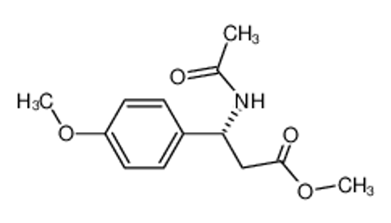 Imagem de methyl (3R)-3-acetamido-3-(4-methoxyphenyl)propanoate