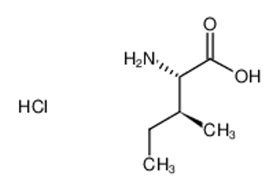 Picture of (2S,3S)-2-amino-3-methylpentanoic acid,hydrochloride
