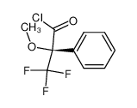 Picture of (2S)-3,3,3-trifluoro-2-methoxy-2-phenylpropanoyl chloride