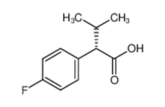 Picture of (S)-2-(4-FLUOROPHENYL) 3-METHYLBUTYRIC ACID