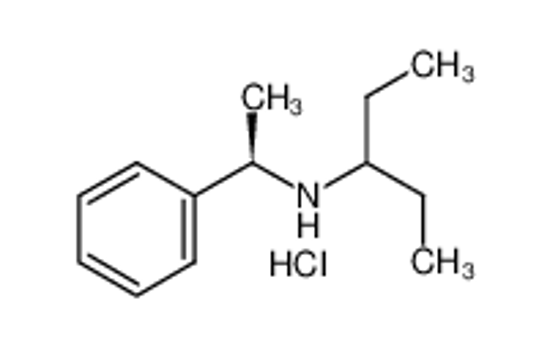 Picture of (R)-N-(3-PENTYL)-1-PHENYLETHYLAMINE HYDROCHLORIDE