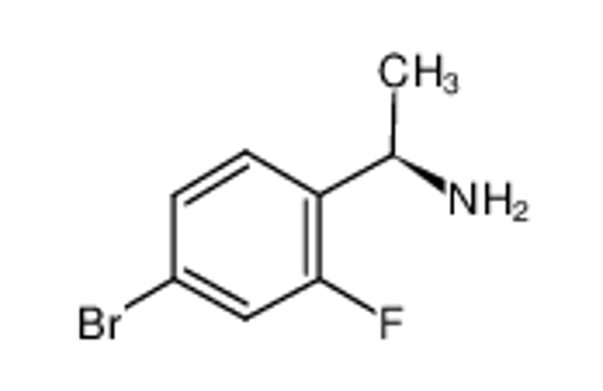 Picture of (1R)-1-(4-bromo-2-fluorophenyl)ethanamine