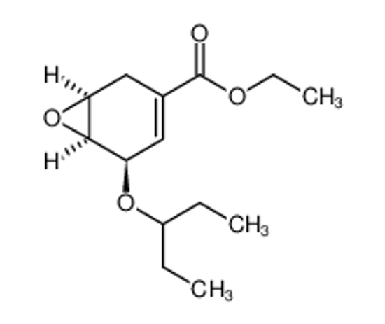 Picture of (1S,5R,6S)-Ethyl 5-(pentan-3-yl-oxy)-7-oxa-bicyclo[4.1.0]hept-3-ene-3-carboxylate