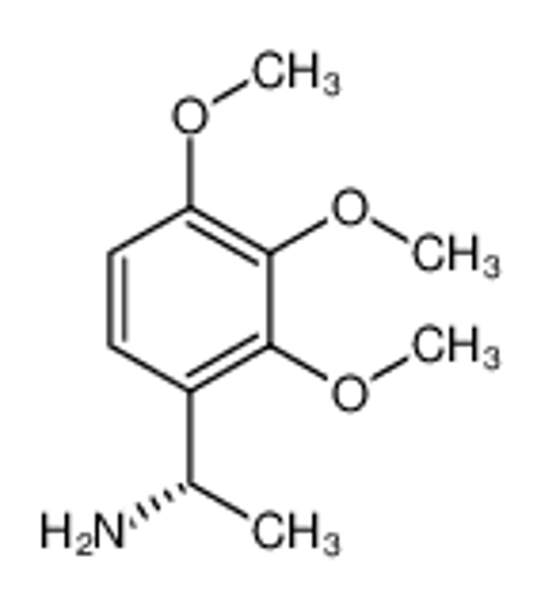 Imagem de Benzenemethanamine, 2,3,4-trimethoxy-a-methyl-,(S)-