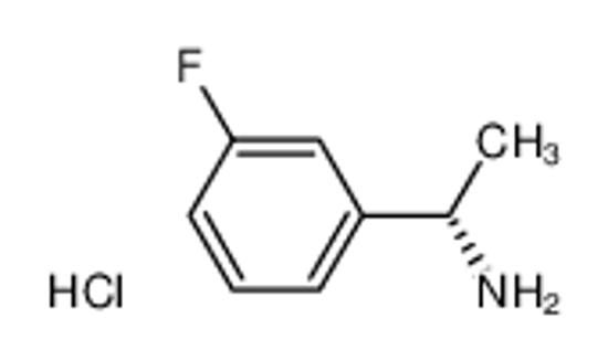 Picture of (1S)-1-(3-fluorophenyl)ethanamine,hydrochloride