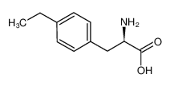 Picture of (2R)-2-amino-3-(4-ethylphenyl)propanoic acid