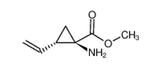 Изображение methyl (1R,2S)-1-amino-2-ethenylcyclopropane-1-carboxylate