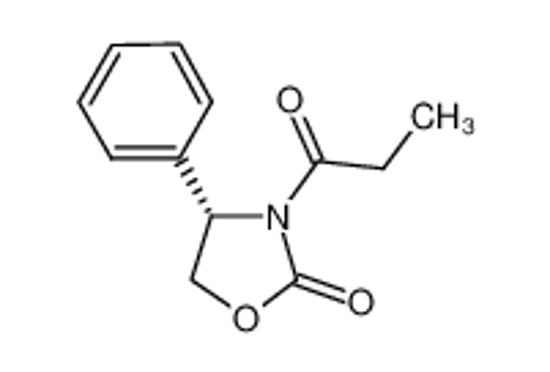 Изображение (4S)-4-phenyl-3-propanoyl-1,3-oxazolidin-2-one