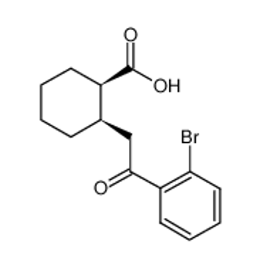 Picture of (1R,2R)-2-[2-(2-bromophenyl)-2-oxoethyl]cyclohexane-1-carboxylic acid
