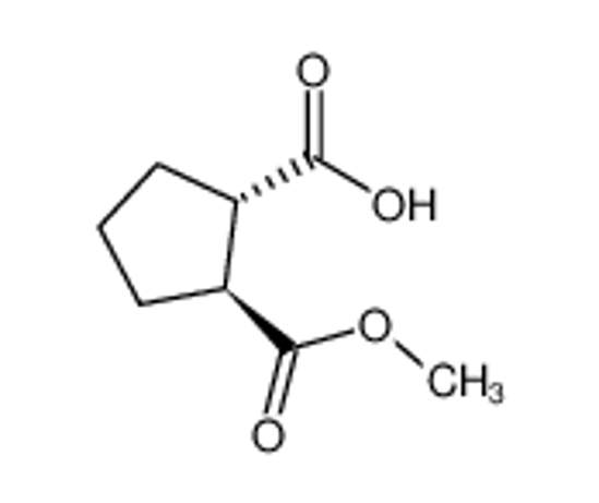 Picture of (1R,2R)-2-methoxycarbonylcyclopentane-1-carboxylic acid