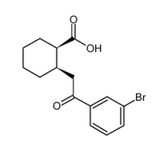 Picture of (1R,2R)-2-[2-(3-bromophenyl)-2-oxoethyl]cyclohexane-1-carboxylic acid