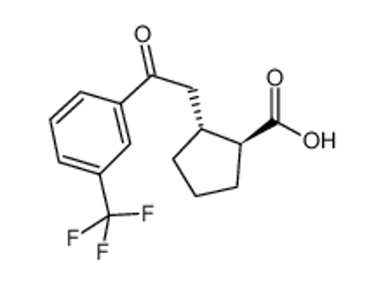 Imagem de TRANS-2-[2-OXO-2-(3-TRIFLUOROMETHYLPHENYL)ETHYL]CYCLOPENTANE-1-CARBOXYLIC ACID