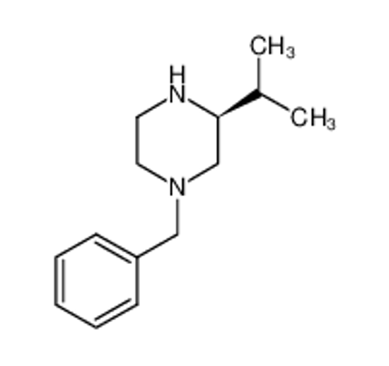 Picture of (3S)-1-benzyl-3-propan-2-ylpiperazine