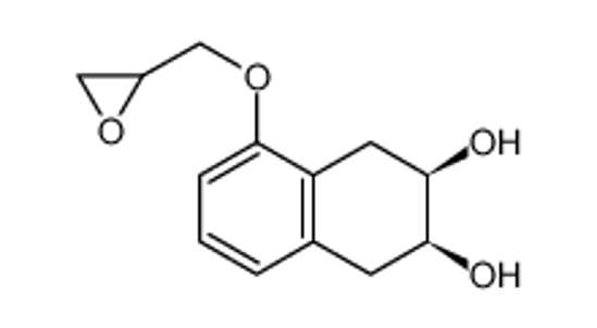 Picture of (2R,3S)-5-(oxiran-2-ylmethoxy)-1,2,3,4-tetrahydronaphthalene-2,3-diol