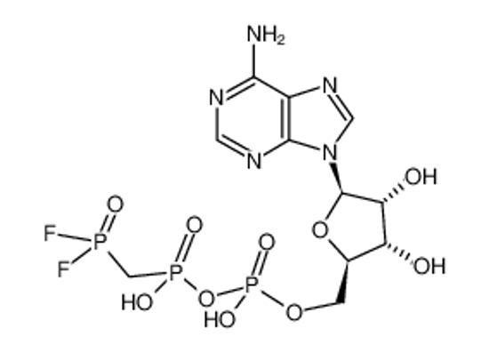 Picture of 5'-ADENYLIC ACID MONOANHYDRIDE WITH (DIFLUOROPHOSPHONOMETHYL) PHOSPHONIC ACID