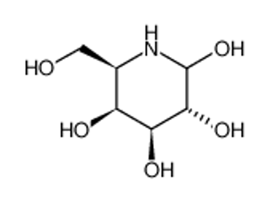 Picture of (3R,4S,5S,6R)-6-(hydroxymethyl)piperidine-2,3,4,5-tetrol