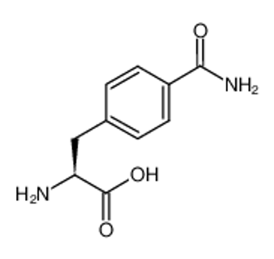 Picture of (2S)-2-amino-3-(4-carbamoylphenyl)propanoic acid