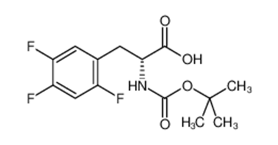 Picture of (R)-2-((tert-Butoxycarbonyl)amino)-3-(2,4,5-trifluorophenyl)propanoic acid