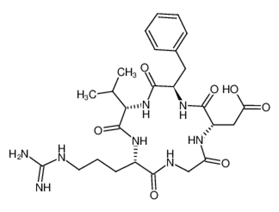 Изображение CYCLO(ARG-GLY-ASP-D-PHE-VAL)