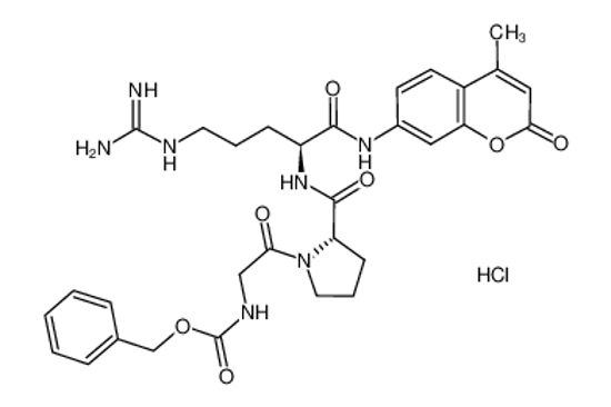Picture of Z-GLY-PRO-ARG-AMC HCL
