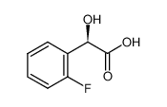 Picture of (2R)-2-(2-fluorophenyl)-2-hydroxyacetic acid