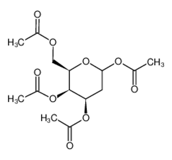 Picture of [(2R,3R,4R)-3,4,6-triacetyloxyoxan-2-yl]methyl acetate