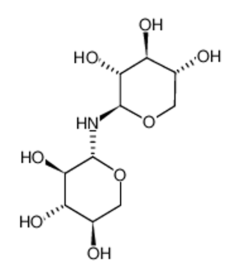 Picture of (2R,3R,4S,5R)-2-[[(2R,3R,4S,5R)-3,4,5-trihydroxyoxan-2-yl]amino]oxane-3,4,5-triol