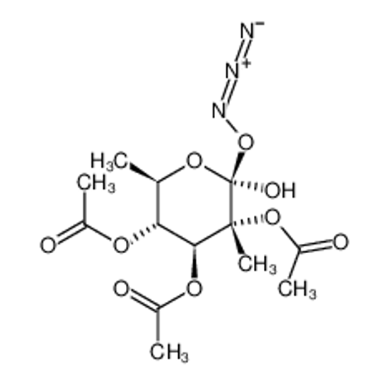 Picture of 1-Azido-1-deoxy-D-galacturonate 2,3,4-Triacetate Methyl Ester