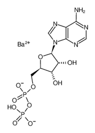 Imagem de Adenosine 5'-(trihydrogen diphosphate), barium salt (1:3)